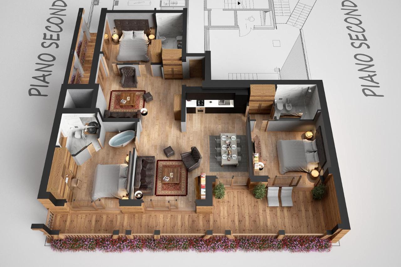 Aux Pieds Du Roi - Suite & Spa Breuil-Cervinia Exteriör bild