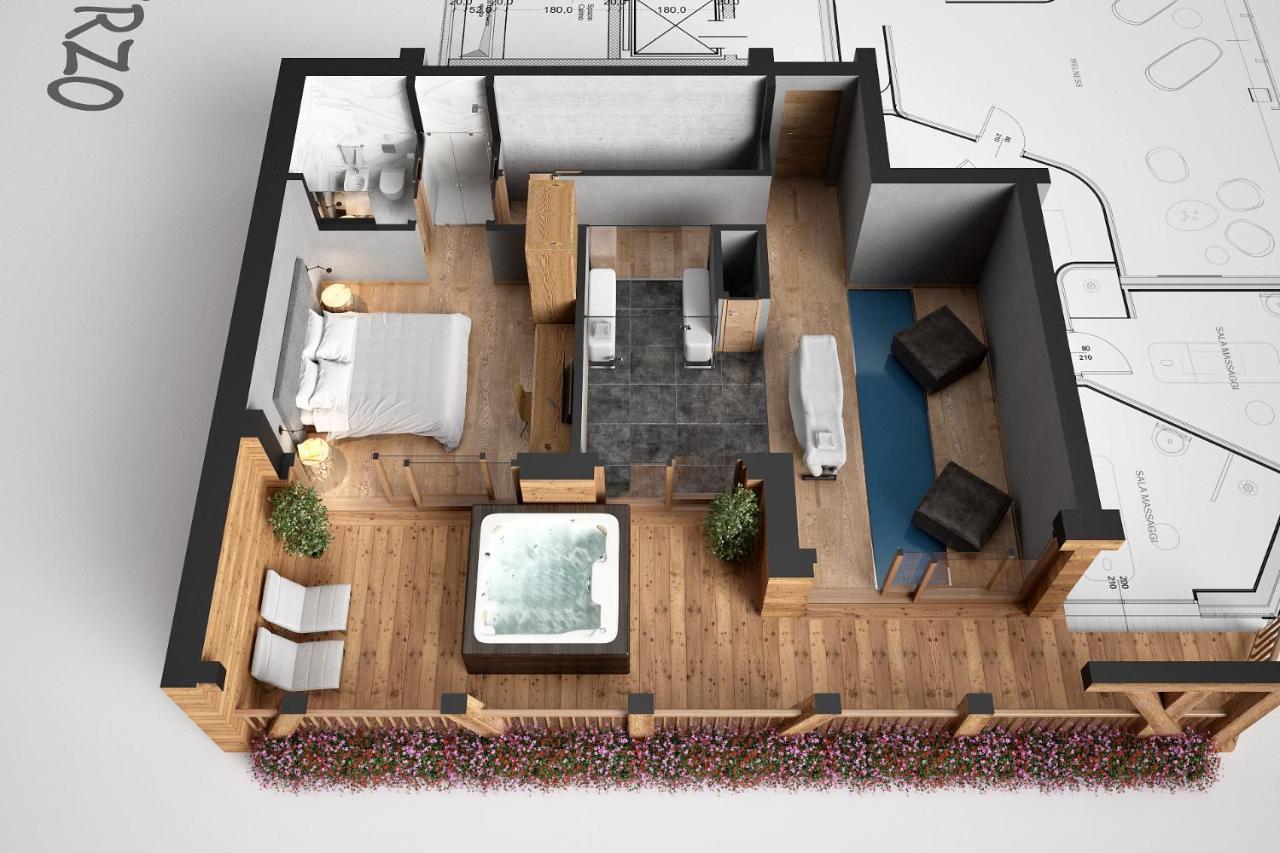 Aux Pieds Du Roi - Suite & Spa Breuil-Cervinia Exteriör bild